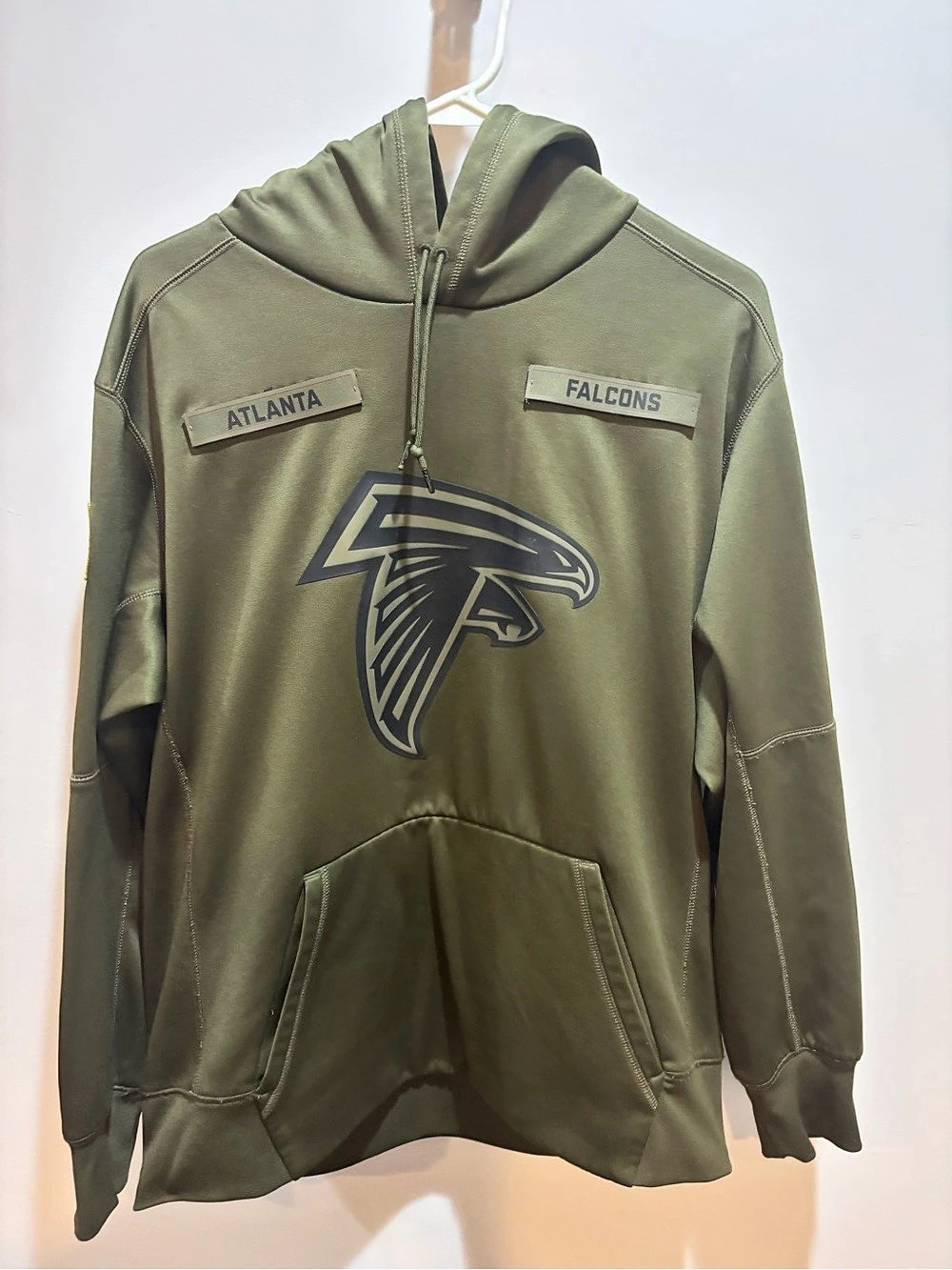 Nike NFL On-Field Sideline Hoodie Men's Green & Black Large